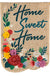 Evergreen House Flags-Floral Home Sweet Home