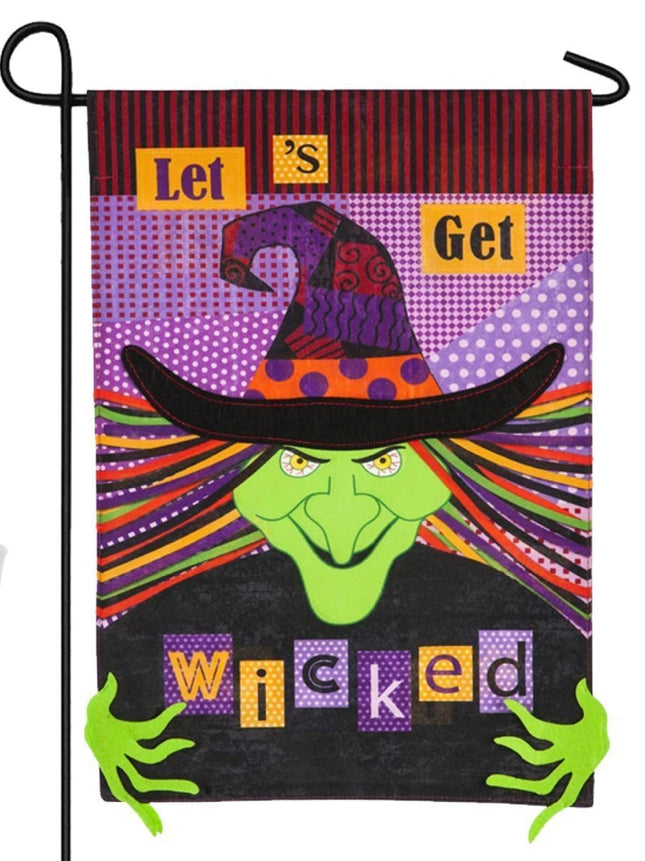 Evergreen Garden Flags - Halloween - Let's Get Wicked