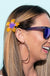 Del Sol Color Changing Plumeria Hair Clips