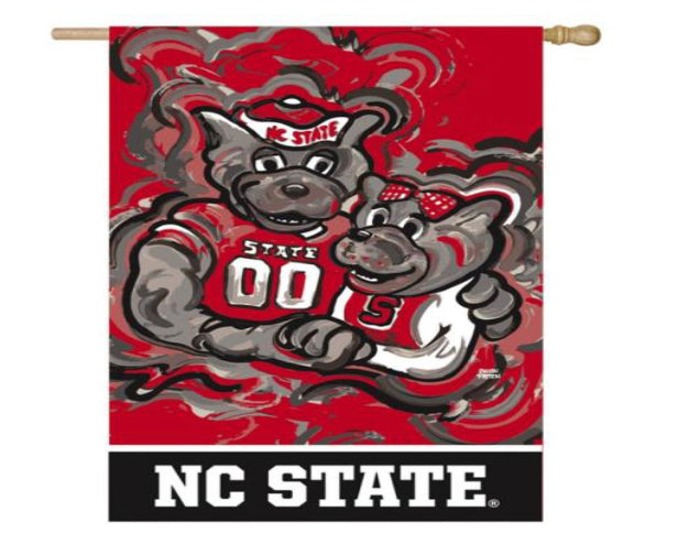 Evergreen House Flags - Collegiate- NC State Justin Patten