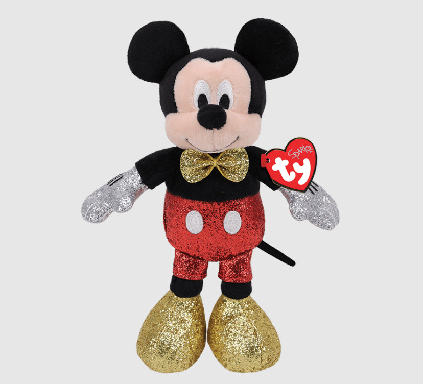 Ty Beanies - Sparkle Mickey Mouse