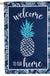 Evergreen House Flags-Pineapple House Suede Flag