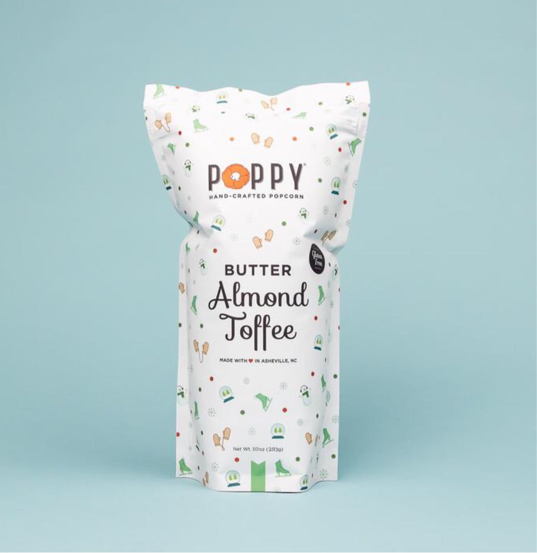 Poppy Popcorn - Butter Almond Toffee