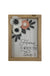 Young's Inc Felt Flower Wooden Box Sign - Home