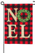 Evergreen Garden Flags - Christmas - Noel Wreath Linen