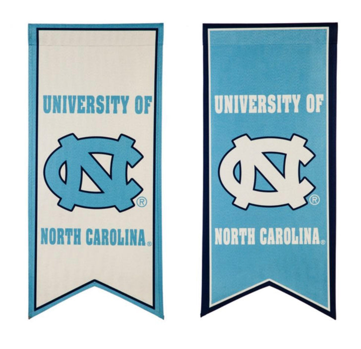 Evergreen Banner Flags - Collegiate- UNC