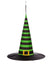 Evergreen Stripe Witch Hat 3D Chasing Light Hanging Decor