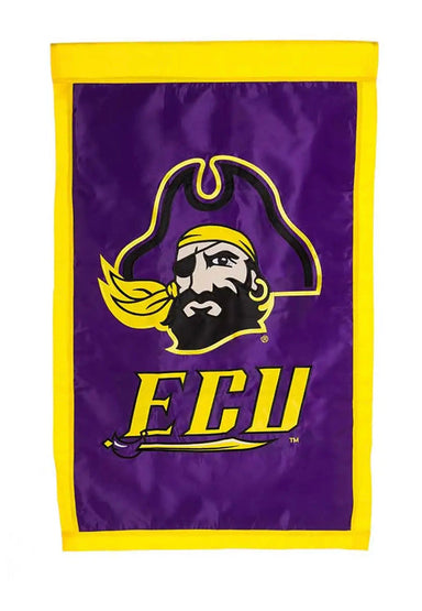 Evergreen House Flags - Collegiate- ECU Applique