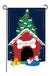 Evergreen Garden Flags - Christmas - Holiday Dog House 