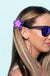 Del Sol Color Changing Plumeria Hair Clips