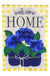 Evergreen Garden Flags-Welcome Home Hydrangeas