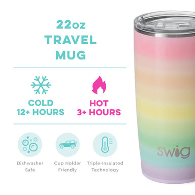 Swig 22oz Travel Mug - Over the Rainbow