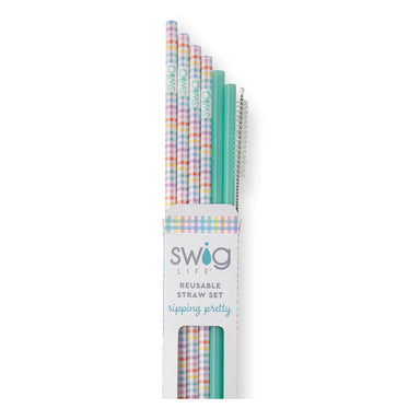 Swig Reusable Straw - Pretty in Plaid